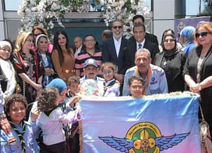 دعوة المهندسة زينب بشير  لاحتفالية مرور تسعون عاماً على إنشاء القوات الجوية المصرية